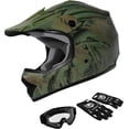 thumbnail image 1 of TCT-MT DOT Helmet Youth Kids Yellow Maple Leaf Full face Motocross Street Dirt Bike ATV MX Helmet Off-Road (Child, Small), 1 of 14