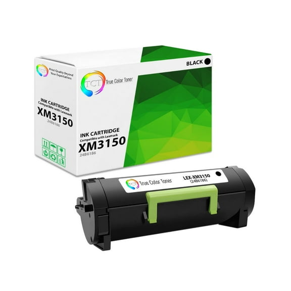 TCT Premium Compatible Toner Cartridge Replacement for Lexmark 24B6186 Black Extra High Yield