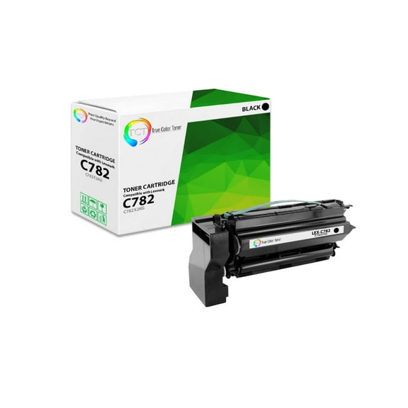 TCT Premium Compatible Toner Cartridge Replacement for Lexmark C782 C782X2CG Cyan Extra High Yield