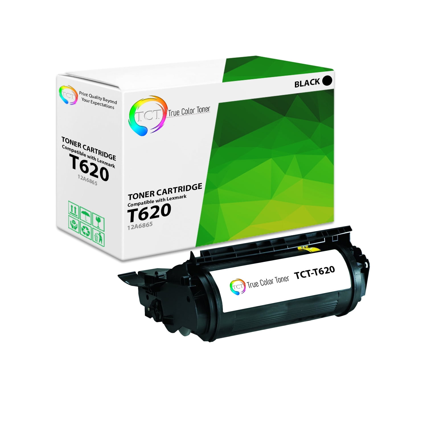 ECOPlus ™ Remanufactured Toner Cartridge For Dell, IBM, Lexmark 3105400 ...