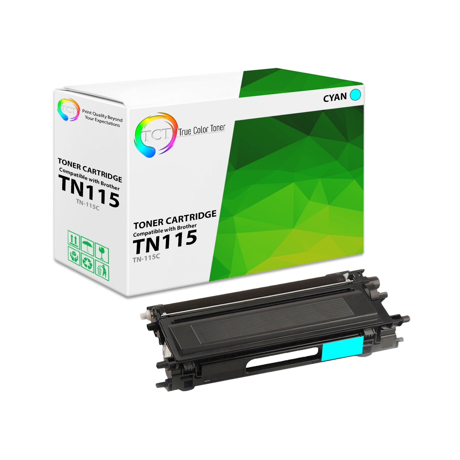 Toner Compatibile TN115 Ciano Per Brother HL-4040CDN HL-4040CN HL-4070CDW
