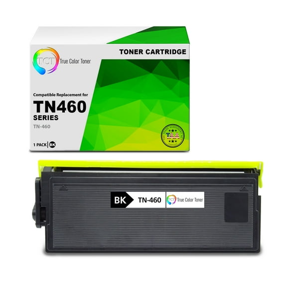 TCT TN460 Toner Cartridge - TAA Compliant Compatible Replacement for Brother TN460 Black High Yield