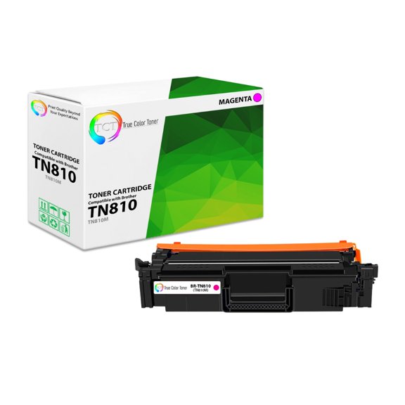 TCT TN810 Magenta Toner Cartridge - Compatible With Brother TN810 TN-810 Magenta