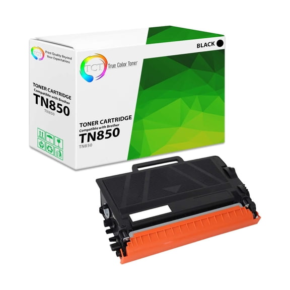 TCT TN850 Toner Cartridge - Compatible With Brother TN-850 Black High Yield