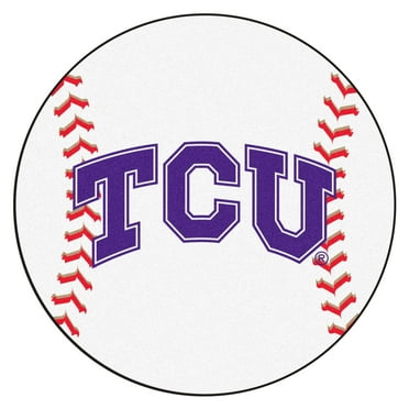 TCU Baseball Mat 27" diameter