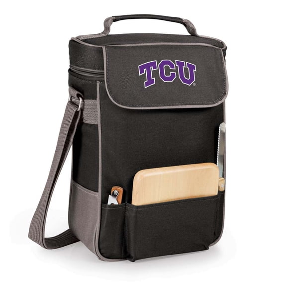 TCU Duet Compact Picnic Tote (Black)