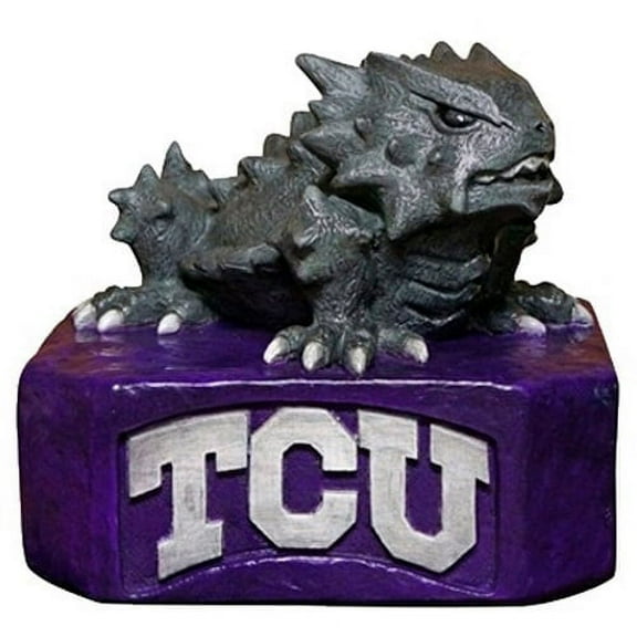 TCU Horned Frogs 10" Horned Frog Stone Mascot Collegiate Legacy Statue