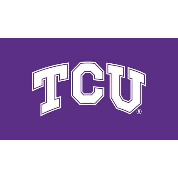 TCU Horned Frogs 28" x 16" Turf Mat
