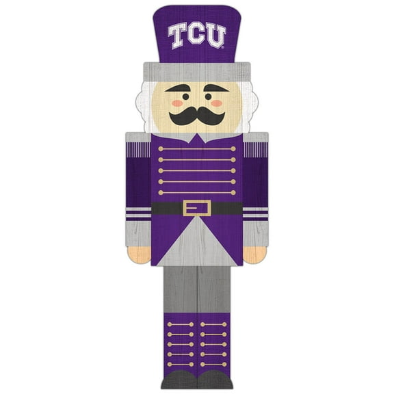 TCU Horned Frogs 31'' Nutcracker Leaner