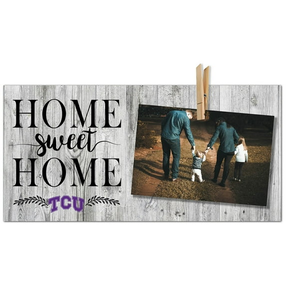 TCU Horned Frogs 6'' x 12'' Home Sweet Home Clip Frame