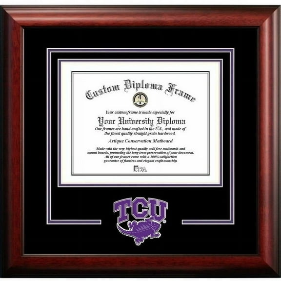 TCU Horned Frogs 8.5" x 11" Spirit Diploma Frame