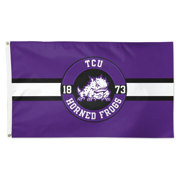 WinCraft TCU Horned Frogs 3' x 5' Applique Flag