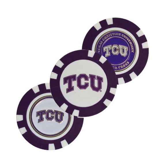 TCU Horned Frogs Golf Chip with Marker - Bulk
