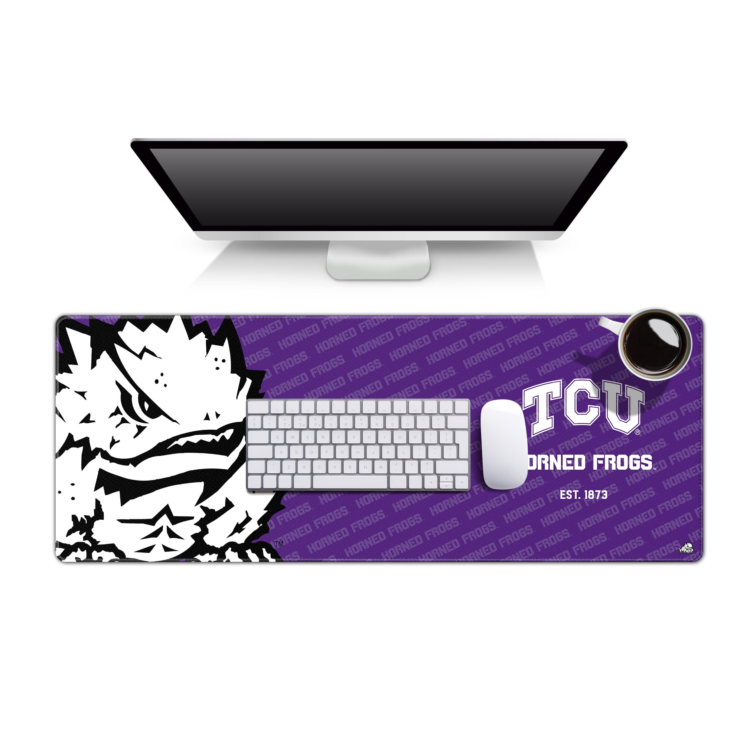TCU Horned Frogs Logo Series Desk Pad SMU