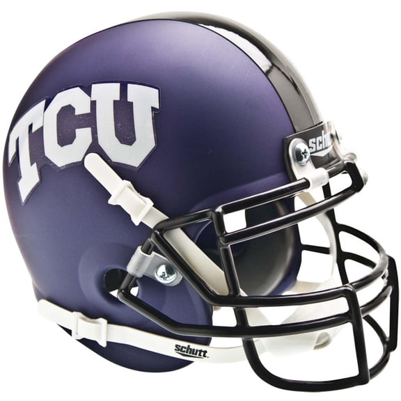 TCU Horned Frogs Schutt Purple Matte Mini Football Helmet