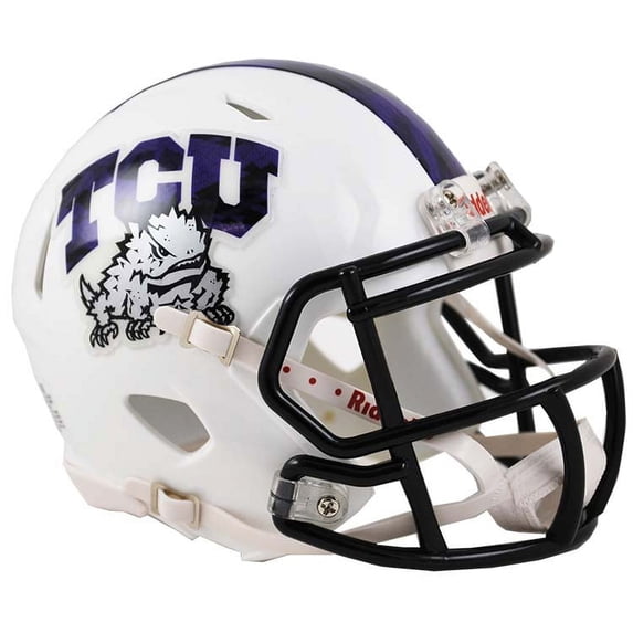 TCU Horned Frogs Speed Mini Helmet - Frog Skin