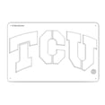 thumbnail image 1 of TCU Horned Frogs Tailgater Stencil, 1 of 2