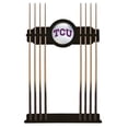 thumbnail image 1 of TCU Solid Wood Cue Rack with a Black Finish, 1 of 3