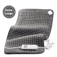 thumbnail image 1 of TCVOR Extra Large Heating Pad for Deep Heat and Comfort, 17" x 33" Super Soft Flannel Electric Heating Pad with 6 Heat Settings, 6 Timer Auto Shut Off, Machine Washable, 1 of 10