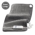 thumbnail image 1 of TCVOR Extra Large Heating Pad for Deep Heat and Comfort, 17" x 33" Super Soft Flannel Electric Heating Pad with 10 Heat Settings, 4 Timer Auto Shut Off, Machine Washable, 1 of 10