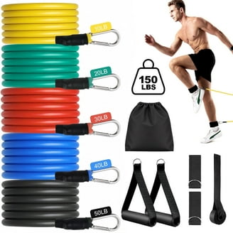 Free Shipping! Resistance Band Set_ 23 Piece Exercise Fitness Kit