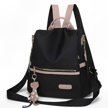 TCWHNIEV Casual Medium-Sized Waterproof Nylon Backpack for School and Travel, 11 in. x 11 in. x 5.31 in.