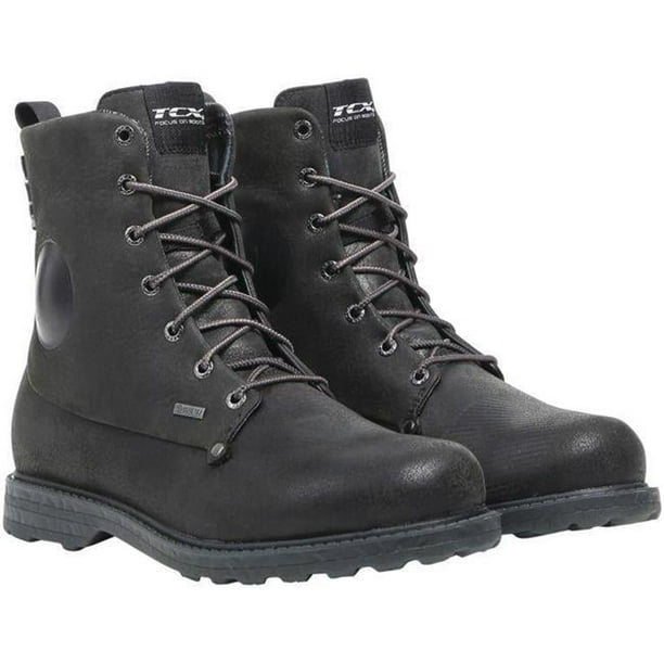 TCX Blend 2 GTX Mens Leather Motorcycle Boots Black 44 EUR