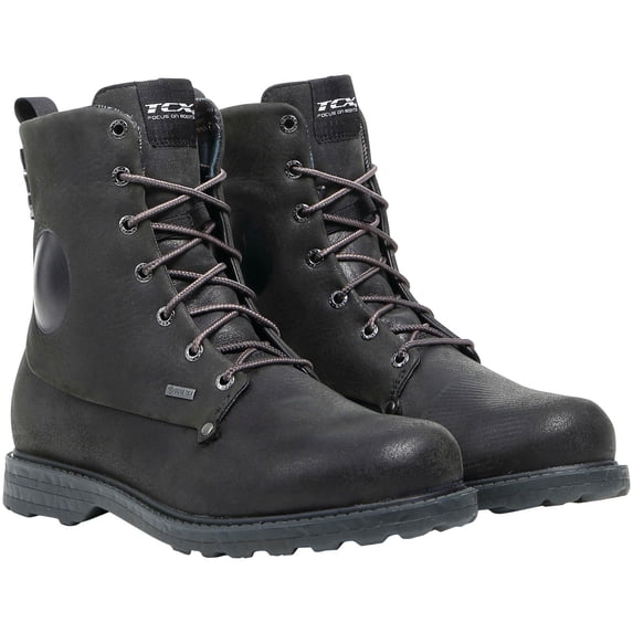 TCX Blend 2 GTX Mens Leather Motorcycle Boots Black 48 EUR