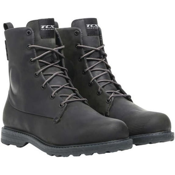 TCX Blend 2 WP Mens Leather Motorcycle Boots Black 46 EUR