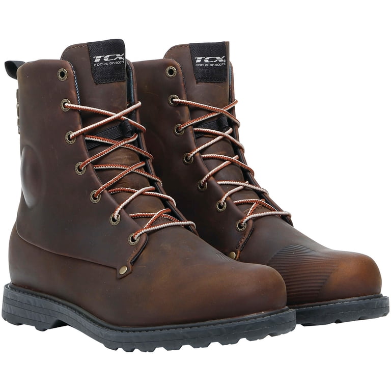 TCX Men\'s Brown Leather Riding Boots TCX Dartwood Waterproof Riding Shoes Brown main image 4