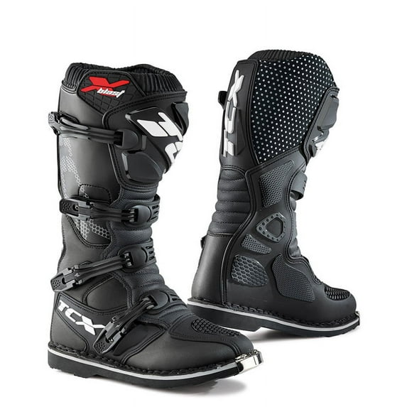 TCX X-Blast Mens MX Offroad Boots Black 44 EUR