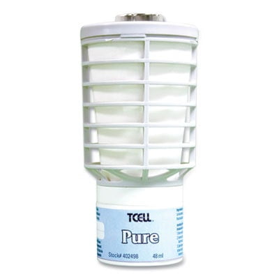 TCell Air Freshener Dispenser Oil Fragrance Refill, Pure Scent, 1.62 oz, 6/Carton TCell Air Freshener Dispenser Oil Fragrance Refill, Pure Scent, 1.62 oz, 6/Carton