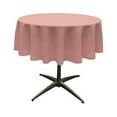 thumbnail image 1 of TCpop51R-RoseP79 Polyester Poplin Tablecloth, Dusty Rose - 51 in. Round, 1 of 1