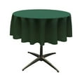 thumbnail image 1 of TCpop58R-GreenHuP20 Polyester Poplin Tablecloth, Hunter Green - 58 in. Round, 1 of 1