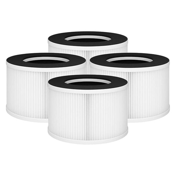 TD-1500 4-in-1 True HEPA Replacement Filters for Tredy TD-1500, 4 Packs