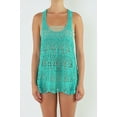 thumbnail image 1 of TD Collections Woman's Knit Crochet Top, Mint One Size, 1 of 3