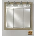 thumbnail image 1 of TD-LT3834RTUSGD 38 in.x 34 in.Recessed Triple Door Cabinet with Traditional Lights - Tuscany Gold, 1 of 1