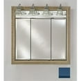 thumbnail image 1 of TD-LT4740RCOLBL 47 in.x 40 in.Recessed Traditional Integral Lighted Triple Door - Colorgrain Blue, 1 of 1