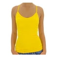 thumbnail image 1 of TD Women's Ribbed Sleeveless Racerback Cami/Tami/Tank Top Active Basics, 1 of 1