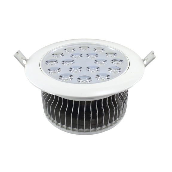 TD007 LED Flush Ceiling Light 18 Watt 1440 Lumens 95w Equivalent 6.3" x 3.1" 100-240v AC 50/60 Hz 30000+ Hour 2 Year Warranty