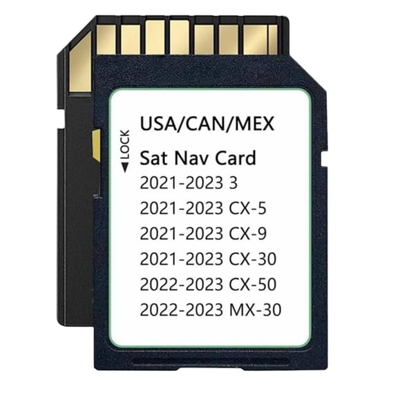 TD2K66EZ1B Upgraded Navigation SD Card for 2021-2023 3 / CX5 / CX9 Car GPS Navigation System for USA/CAN/MEX Maps