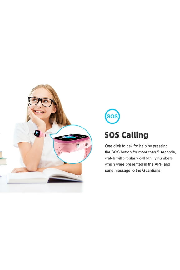 TD45 Children's Smart Watch, Primary School Children's Positioning Phone, Bracelet, Photo Taking, Multi Language