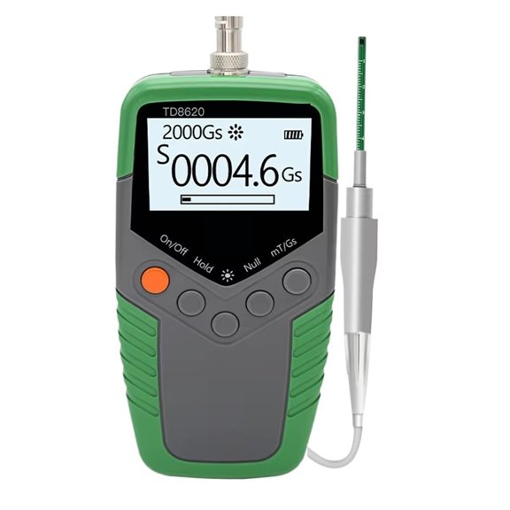 TD8620 Gauss Meter For Magnetic Force Field Strength Detection Instrument Testing Equipment Magnet Residue