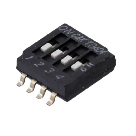 TDA04H0SB1 Switch Slide Dip SPST 25mA 24v :RoHS, Tube