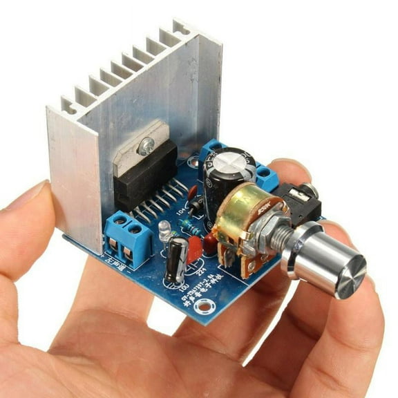 TDA7297 2x15W Dual Channel Stereo Amplifier Board 12V DC Power AMP Module With Upgraded Heatsink