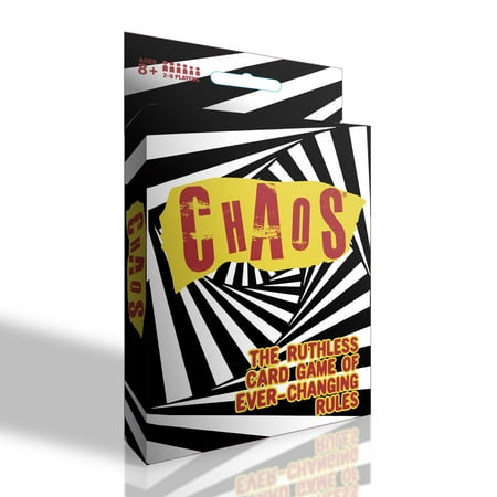 TDC Games Chaos Card Game - 2-6 Players - One deck of Cards