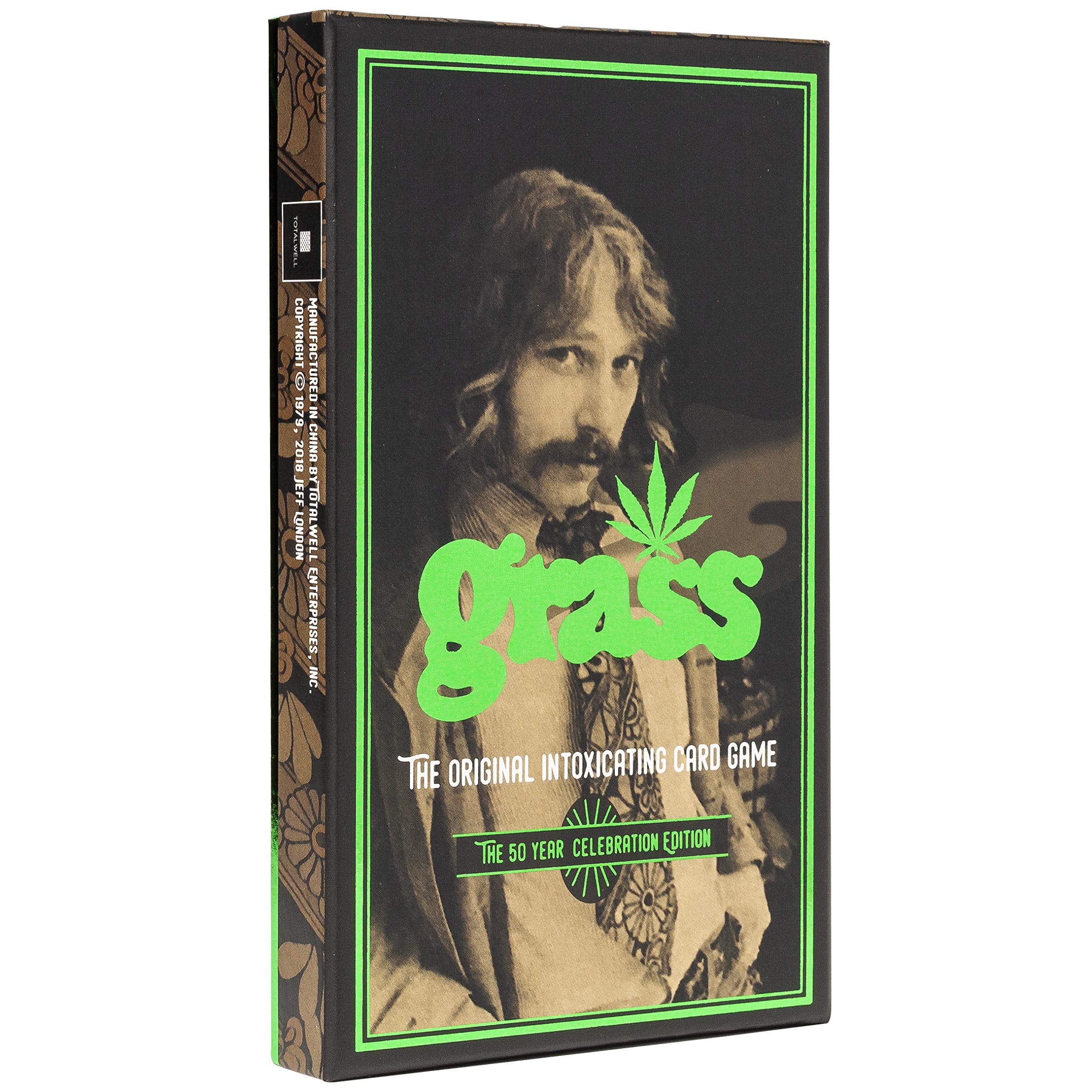 TDC Games Grass Card Game for Adults, Classic Adult Card Games for Game Night, 104 Cards