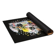 TDC Games Roll Up Jigsaw Puzzle Felt Mat & Folding Carboard Tube - 36 in