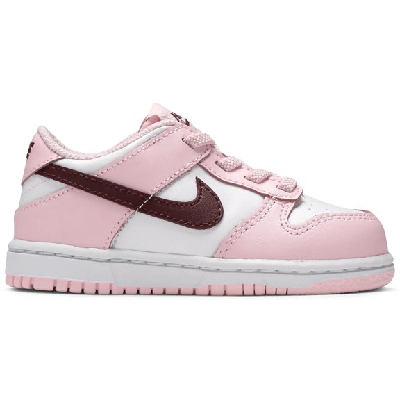 Nike Dunk Low Pink Foam Red White (Toddler)