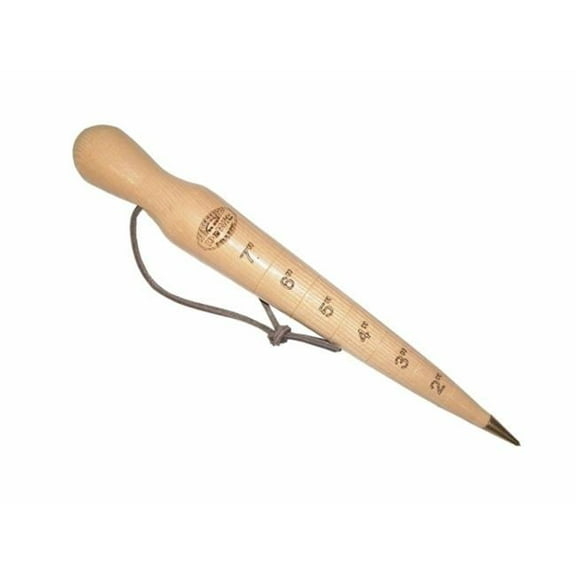 TDI Brands 31-3087 Dewit Wooden Dibber with Brass Tip